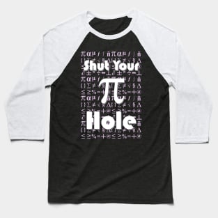 Shut Your Pi Hole - Pink Baseball T-Shirt
